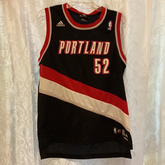 Adidas Portland Trailblazers Greg Oden Jersey Size Youth XL 🔥 - Picture 3 of 7